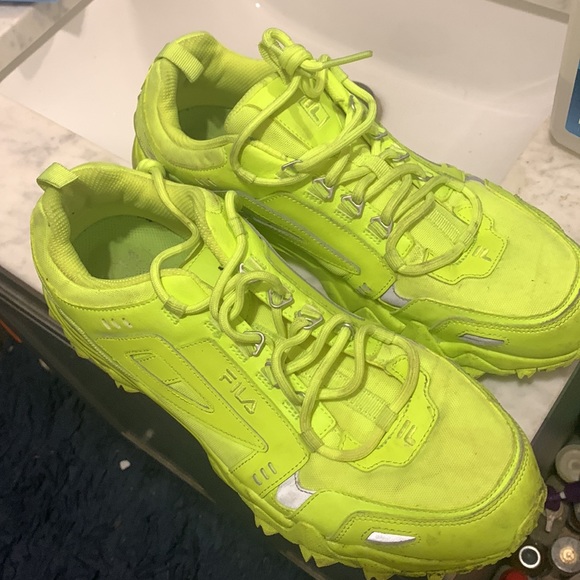 Neon fila shoes - Picture 5 of 9